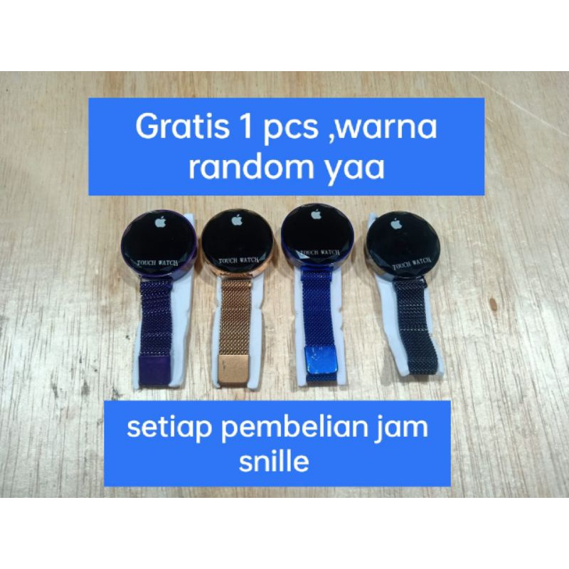 Snille Original MA - 13  Jam Tangan Pria &amp; WANITA Analog. Kode N1026 G Warna Coklat Muda