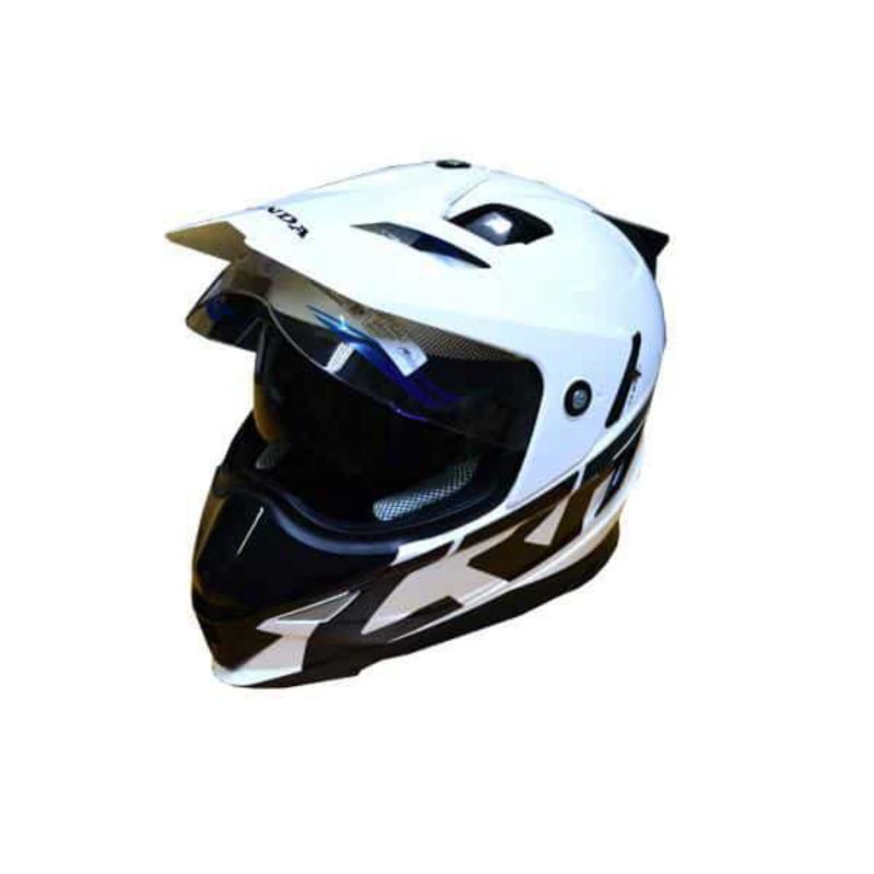 helm crf original warna putih size M