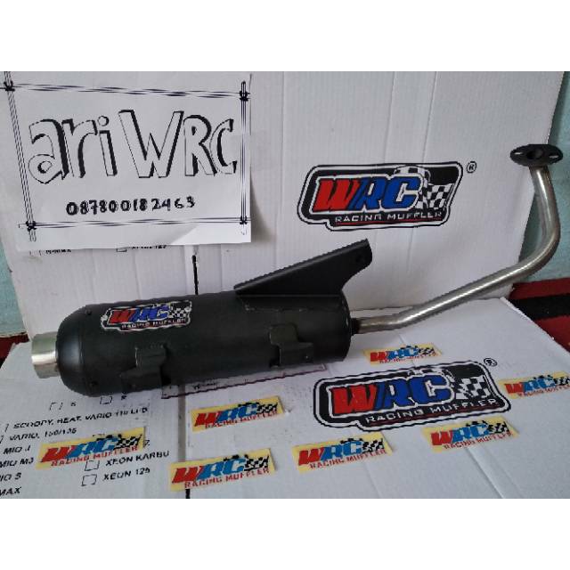 Knalpot WRC beat,scopy,vario110fi,spacy