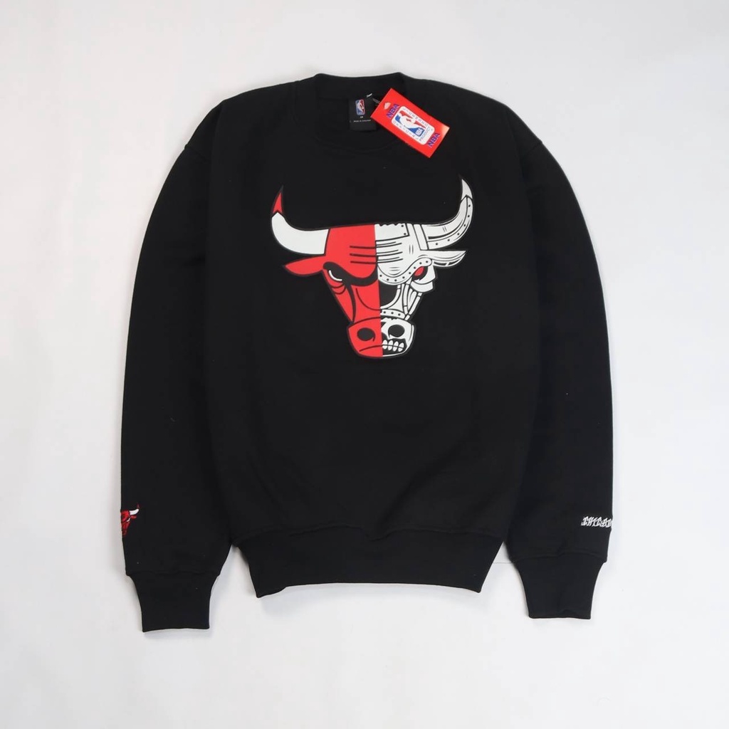 JAKET SWEATER CREWNECK CHICAGO BULLS ANATOMI SIMPLE UNISEX GOOD QUALITY