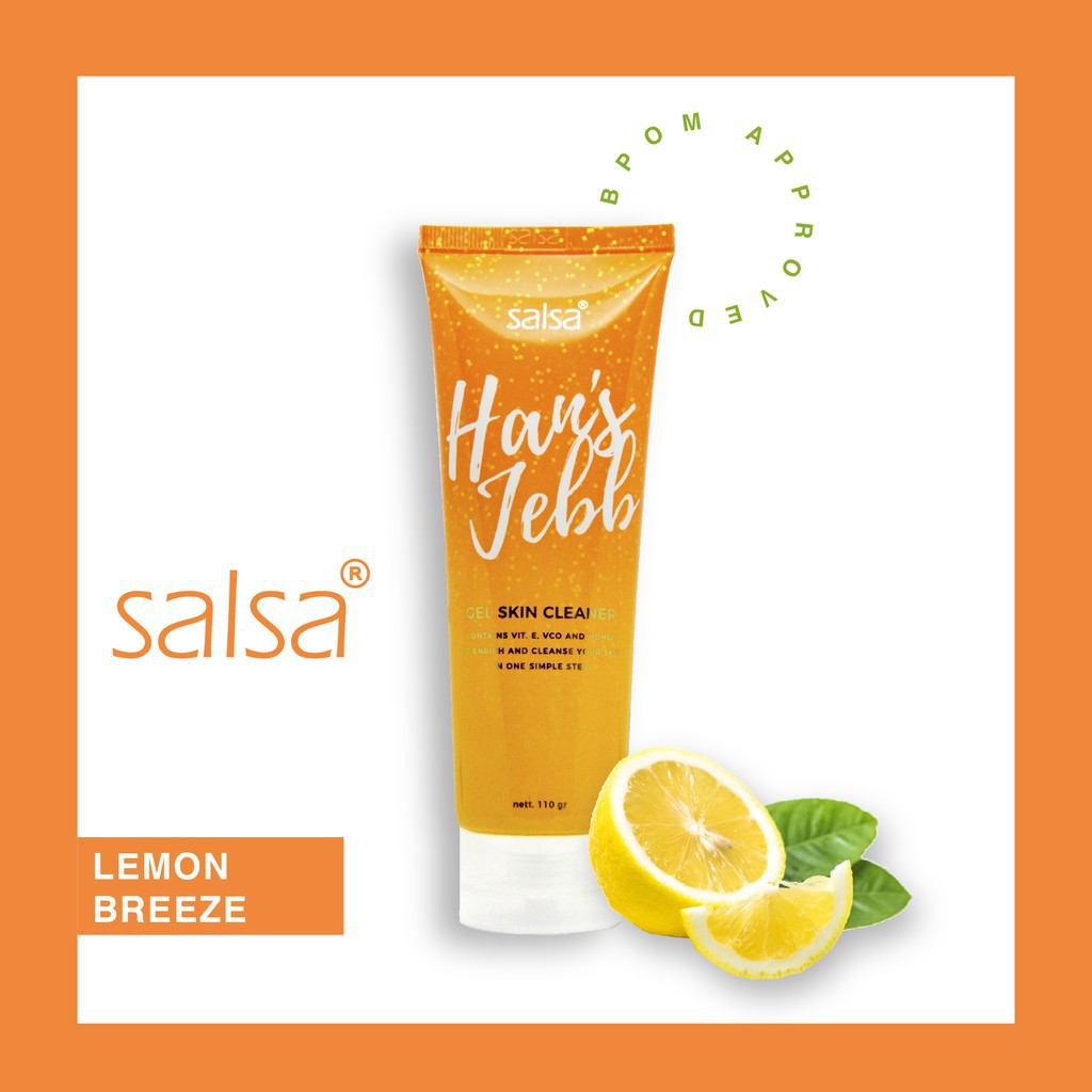 pembersih daki salsa 110gram salsa daki scrub badan dan wajah bpom