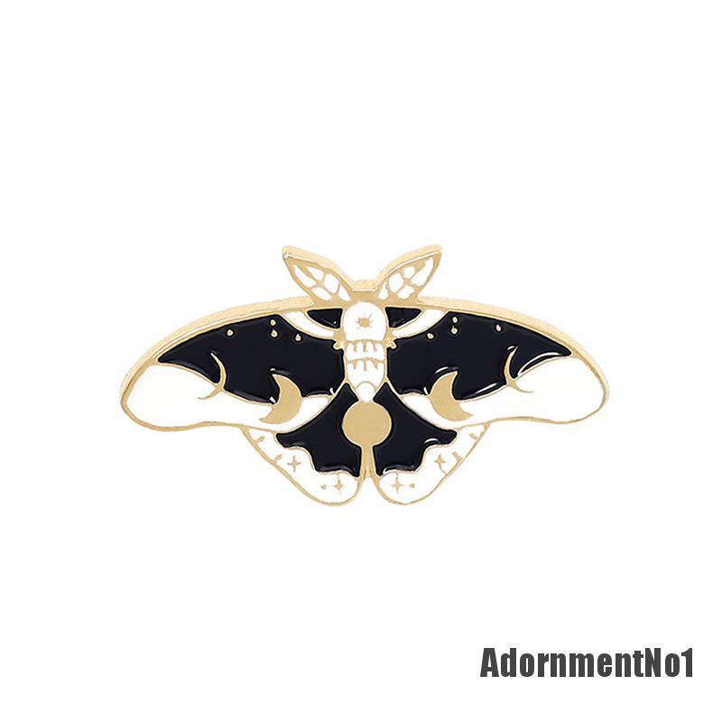 (Adornmentno1) 3pcs / Set Bros Pin Enamel Bentuk Kupu-Kupu Untuk Aksesoris Pakaian / Tas