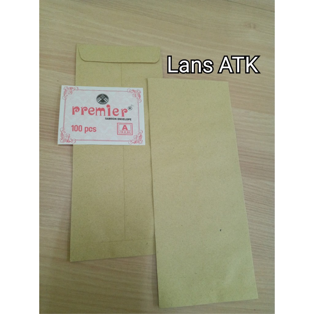

Amplop Coklat Samson A (10x24) Premier amplop panjang