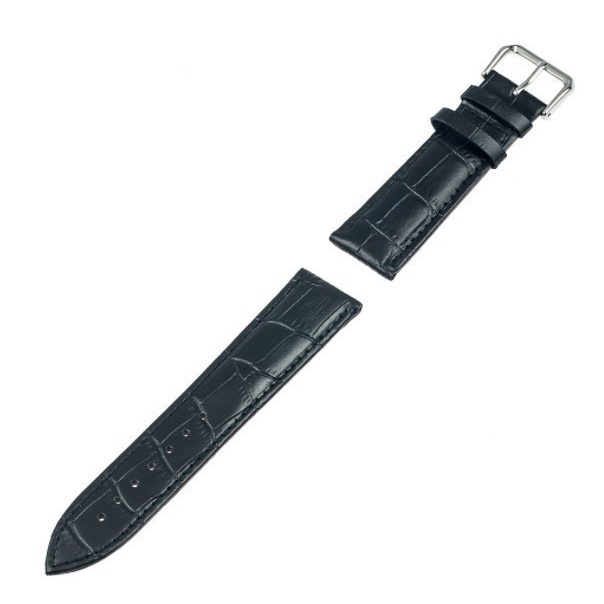 Tali Jam Tangan Digitec Alpha - Strap 22mm Leather Kulit Crocodile Texture