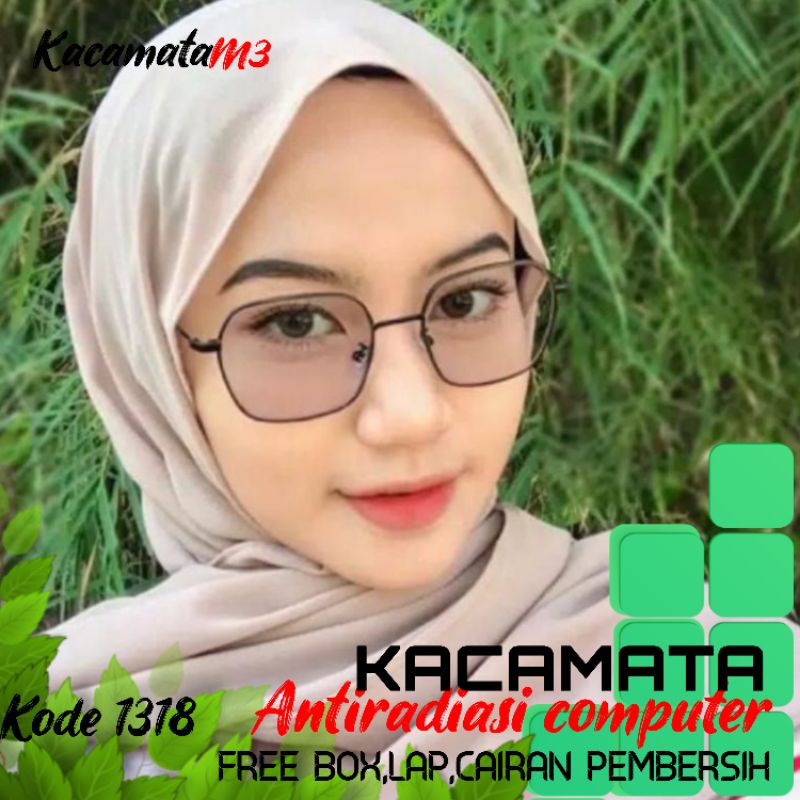 kacamata lensa antiradiasi computer tv hp laptop bisa normal minus plus cilinder tergantung permintaan sampai minus 5 cyl 2 harga masih sama tulis saja pesanan kaka di catatan saat order free box lap cairan pembersih kode 1318 size 52-21-140