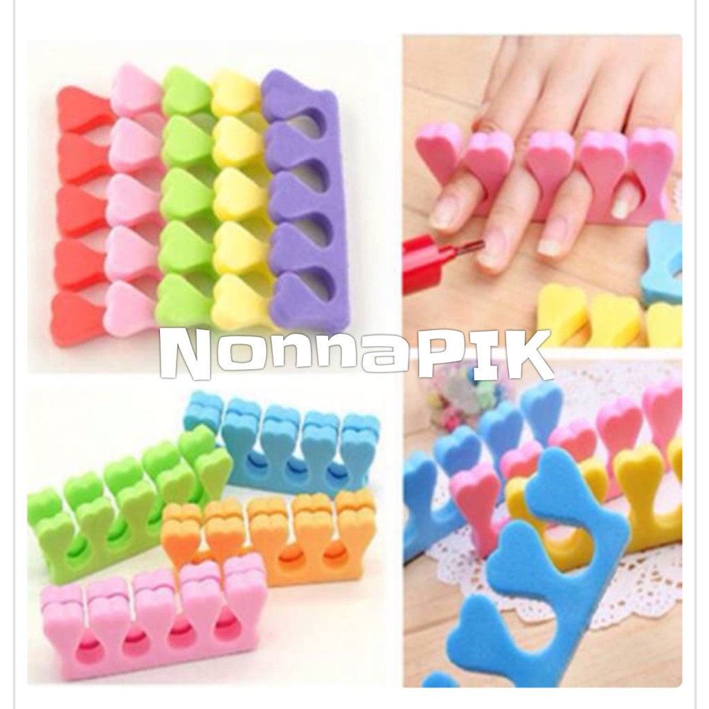 Finger / Toe Nail Art Separator - Pemisah Jari