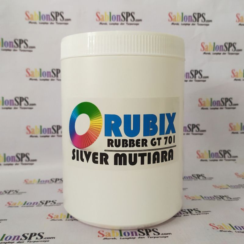 RUBIX RUBBER GT 701 SILVER MUTIARA 1KG