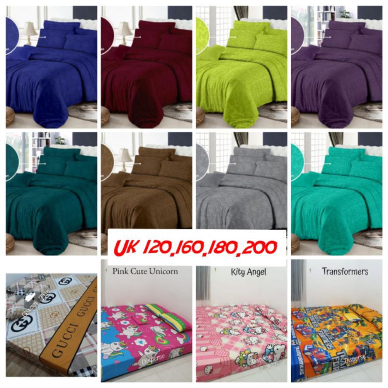 sprei bahan my love murah uk 200