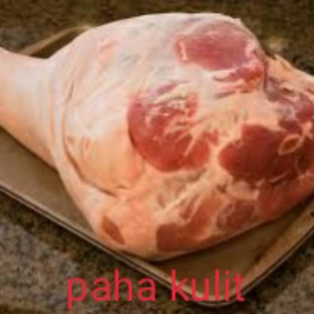 

paha babi lepas kulit