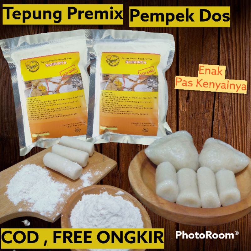 

Tepung pempek dos /tepung instant enak,lebut dan kenyal