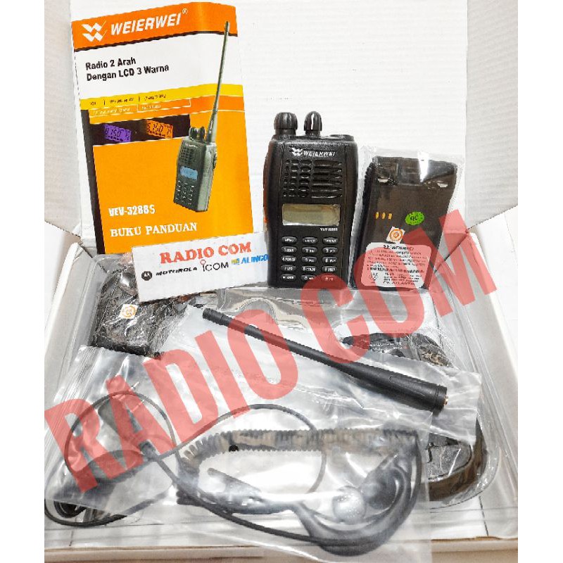 HT WEIRWEI 3288S VHF ORIGINAL / HT SINGLEBAND VHF WEIRWEI 3288S WERWEI VEV 3288S VHF