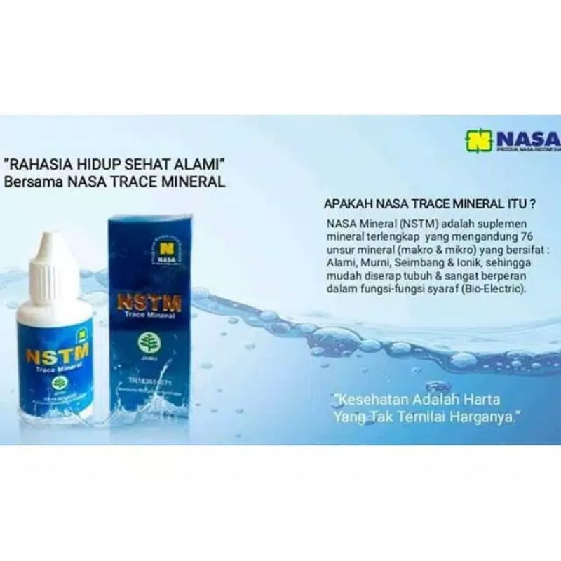 

NSTM trace mineral water