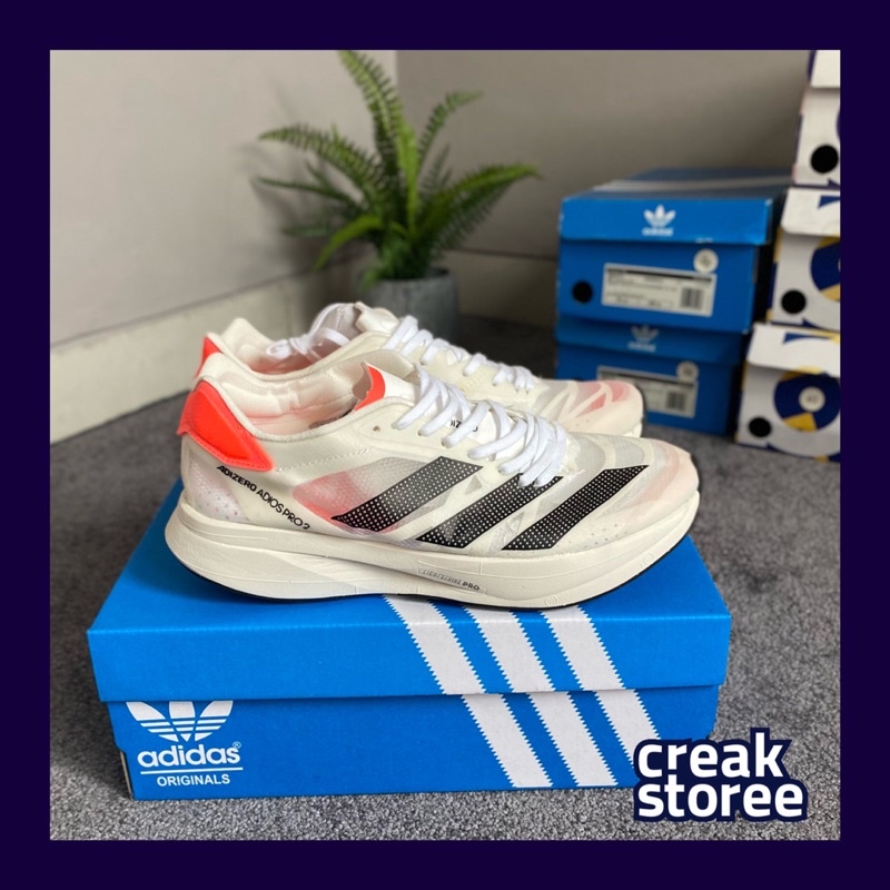 ADIDAS ADIZERO ADIOS PRO 2 WHITEBLACK ORAGE