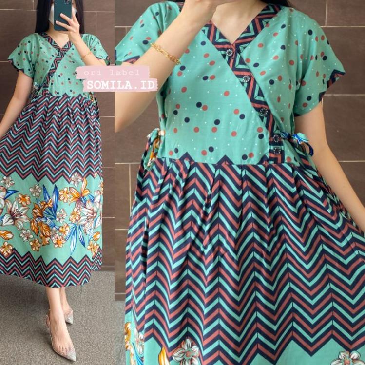 (SALE) GROSIR DASTER SOMILA.ID TERBARU BUSUI CHIBI SERUT BATIK BU TEJO KIMONO SUMBA
