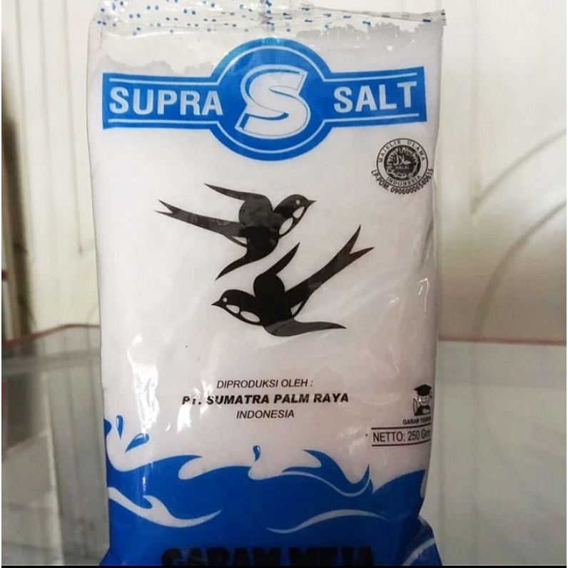 

GARAM DAPUR CAP WALET SUPRA SALT 250 GR
