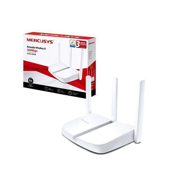 WIRELESS N ROUTER MERCUSYS 300MBPS 3 ANTENA 5dBi MW305R