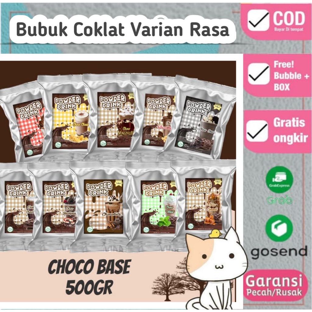 

Bubuk Coklat / Chocolate Powder 500 gr Bubuk Minuman Cokelat