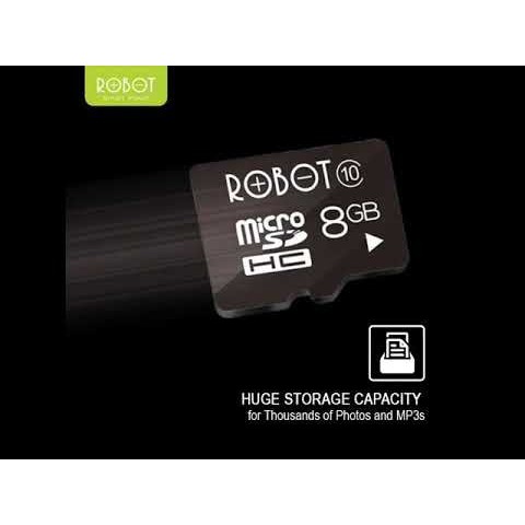 Memory Card Robot 8GB 45MB per Second RT8G Robot Storage 8GB Class 10 Micro SD TF Card