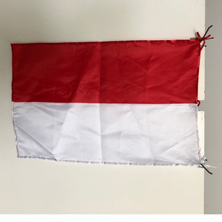 Bendera Merah Putih Kain Satin Hiasan 17 Agustus 