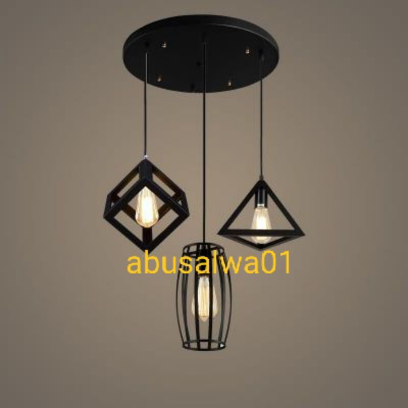lampu gantung 3in1