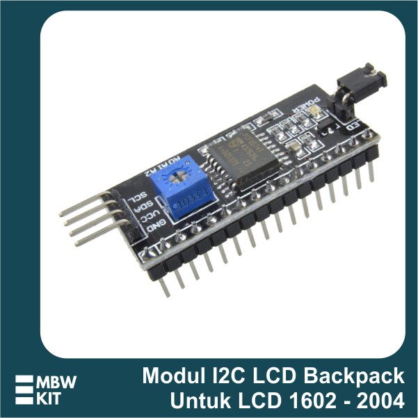 Modul I2C IIC LCD Backpack 1602 2004 Arduino