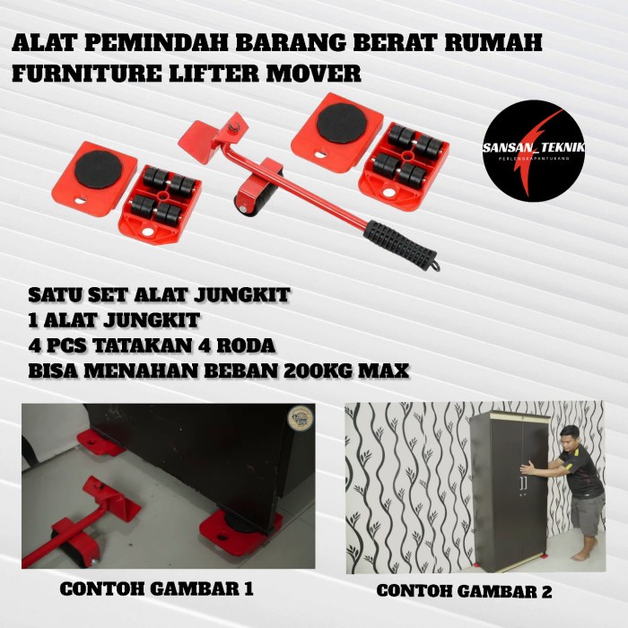 Best seller alat pemindah barang/berat,kulkas,lemari,dll MOVE TOOLS - 150KG_NOBRAND