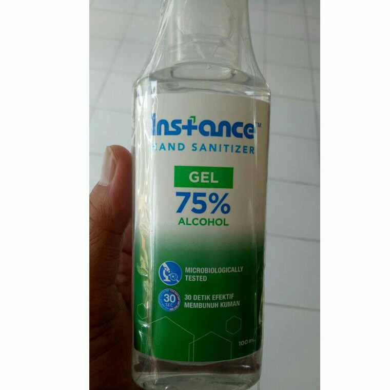 instance hand sanitizer 100 ml gel