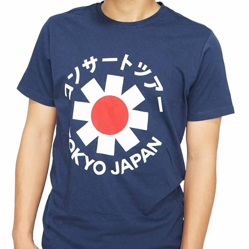 kaos Tshirt Pria TOKYO JAPAN KATAKANA NAVY - Kaos Pria