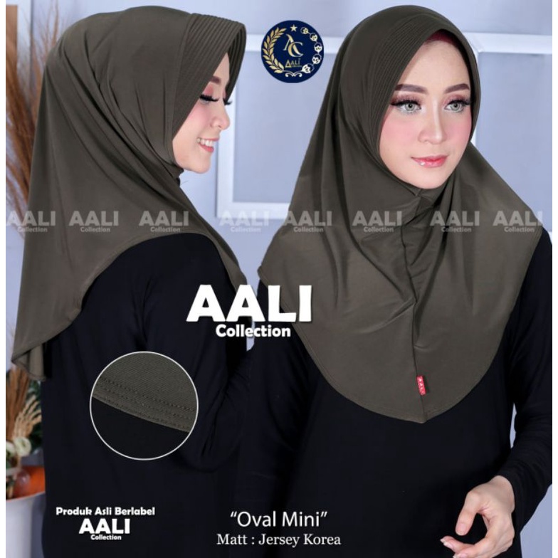 Aali Collection Bergo Jersey Polos Oval Mini