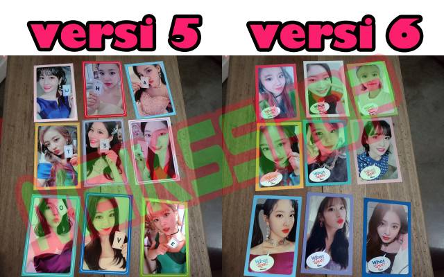(BISA SATUAN) Twice What Is Love Photocard Kpop