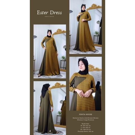 ESTER DRESS BY FENTA HOUSE ORIGINAL