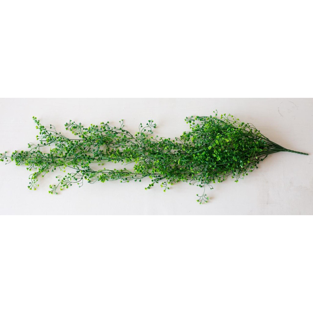 COD/TIB BUNGA PLASTIK ANGGREK GANTUNG OSEAR ARTIFICIAL P3160-HIJAU