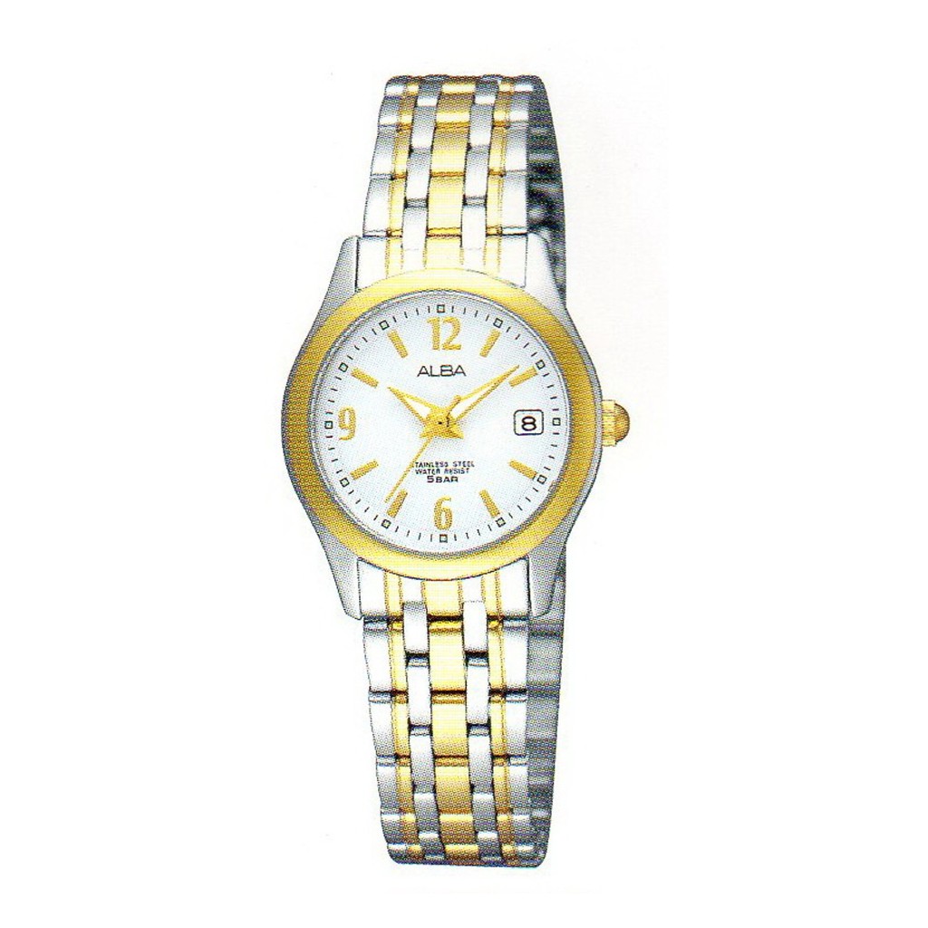 ALBA AXT856X1 Classic Two Tone - Jam Tangan Wanita