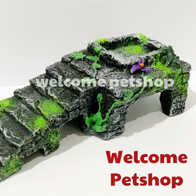 Jembatan Jumbo Laut / Aksesoris Aquarium / Hiasan Aquarium / Aqua Scape