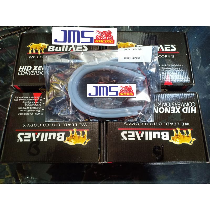 lampu alis drl led bull aes ukuran 30/60 cm putih biru merah hijau universal nmax aerox pcx ninja mx beat Vario Scoopy genio