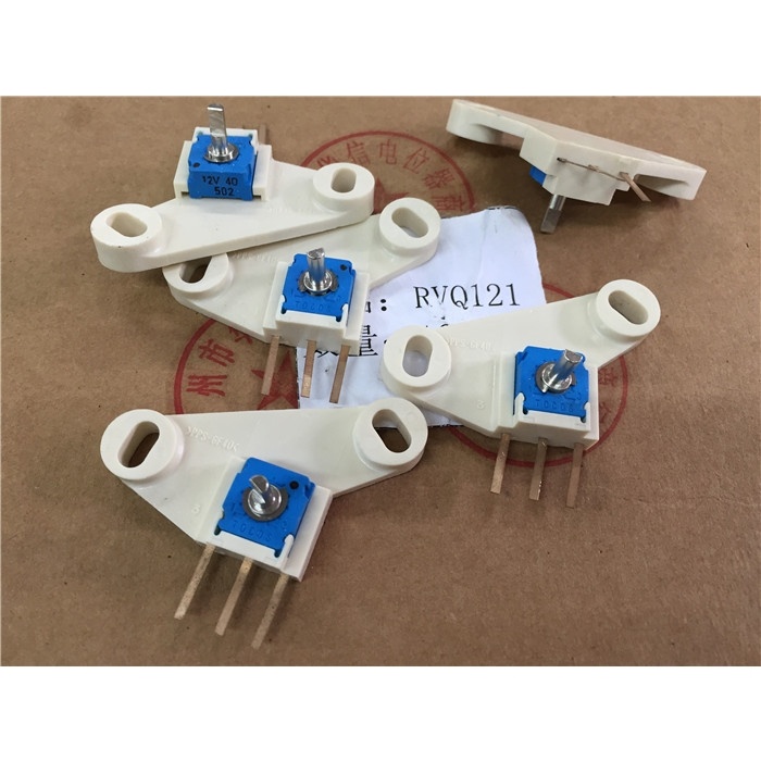 5pcs TOCOS RVQ121 Potentiometer Keramik 12V 502 5K Dengan Papan PPS-GF40 360 Rpm