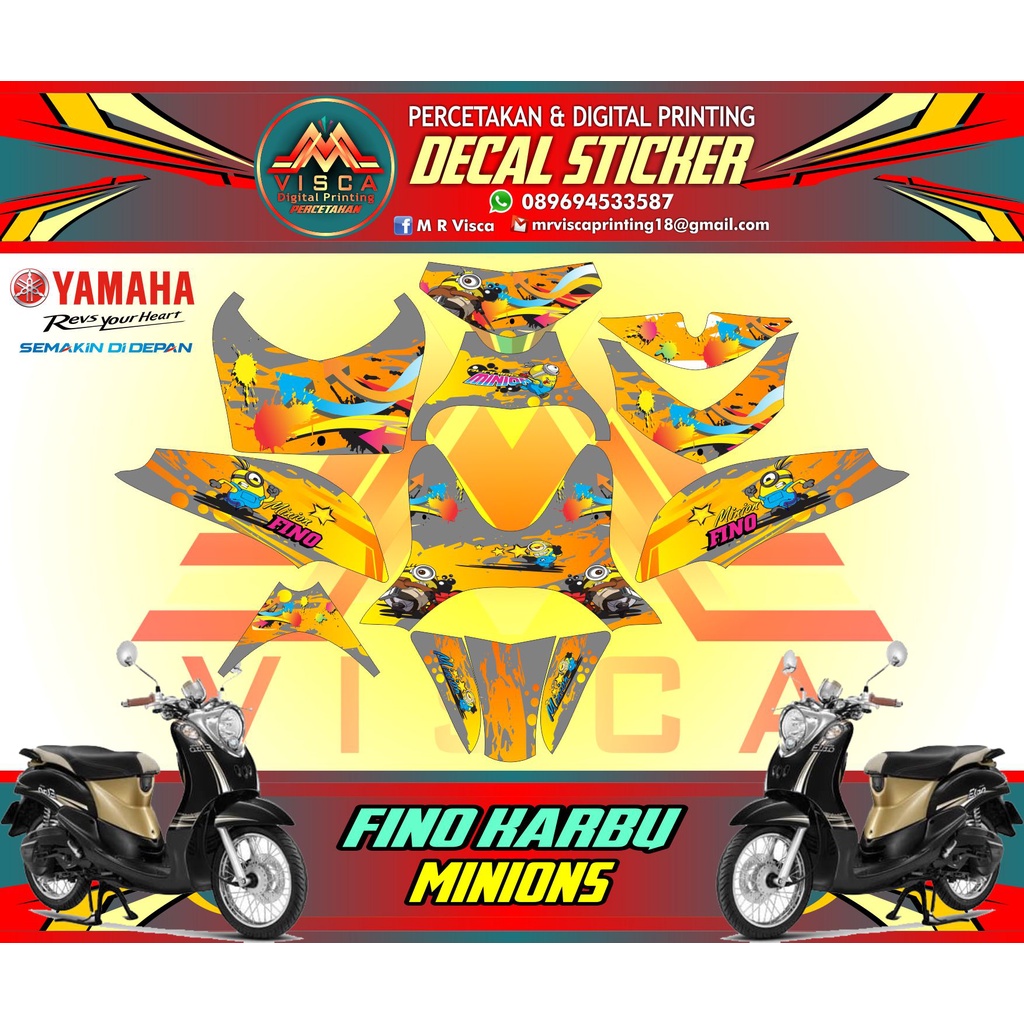 Decal fino karbu old fullbody - decal fino karbu lama fullbody