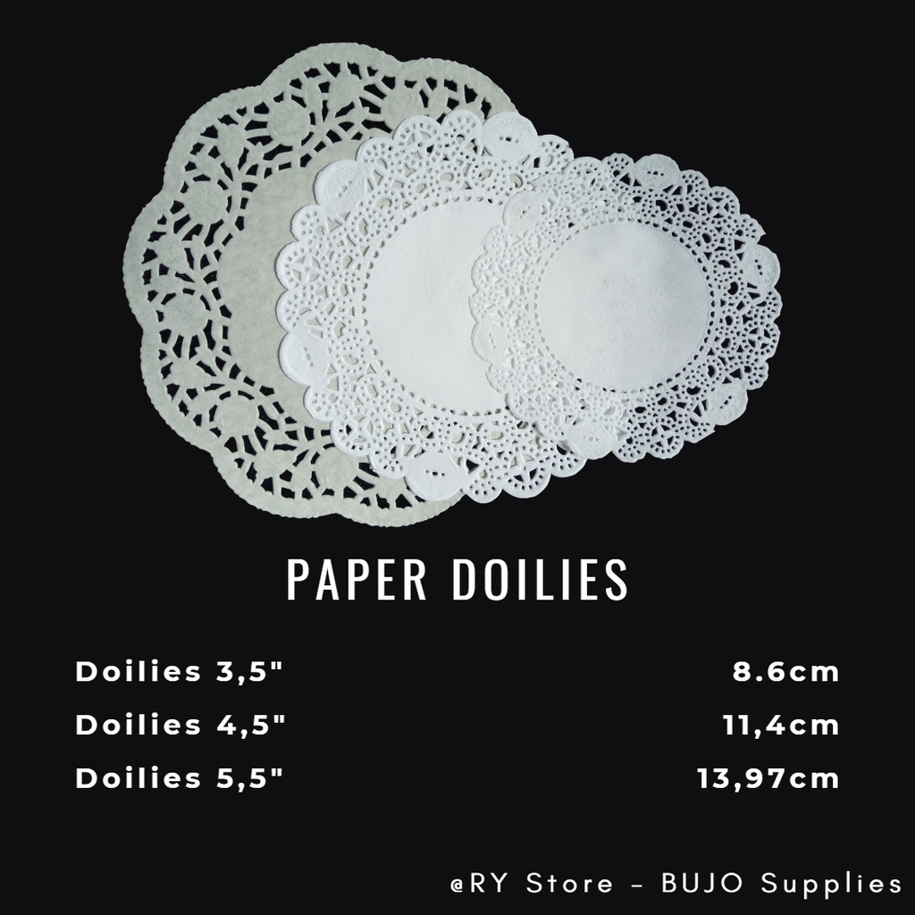 

Paper Doyleys / Paper Doilies / Kertas Doilies / Kertas Doyleys