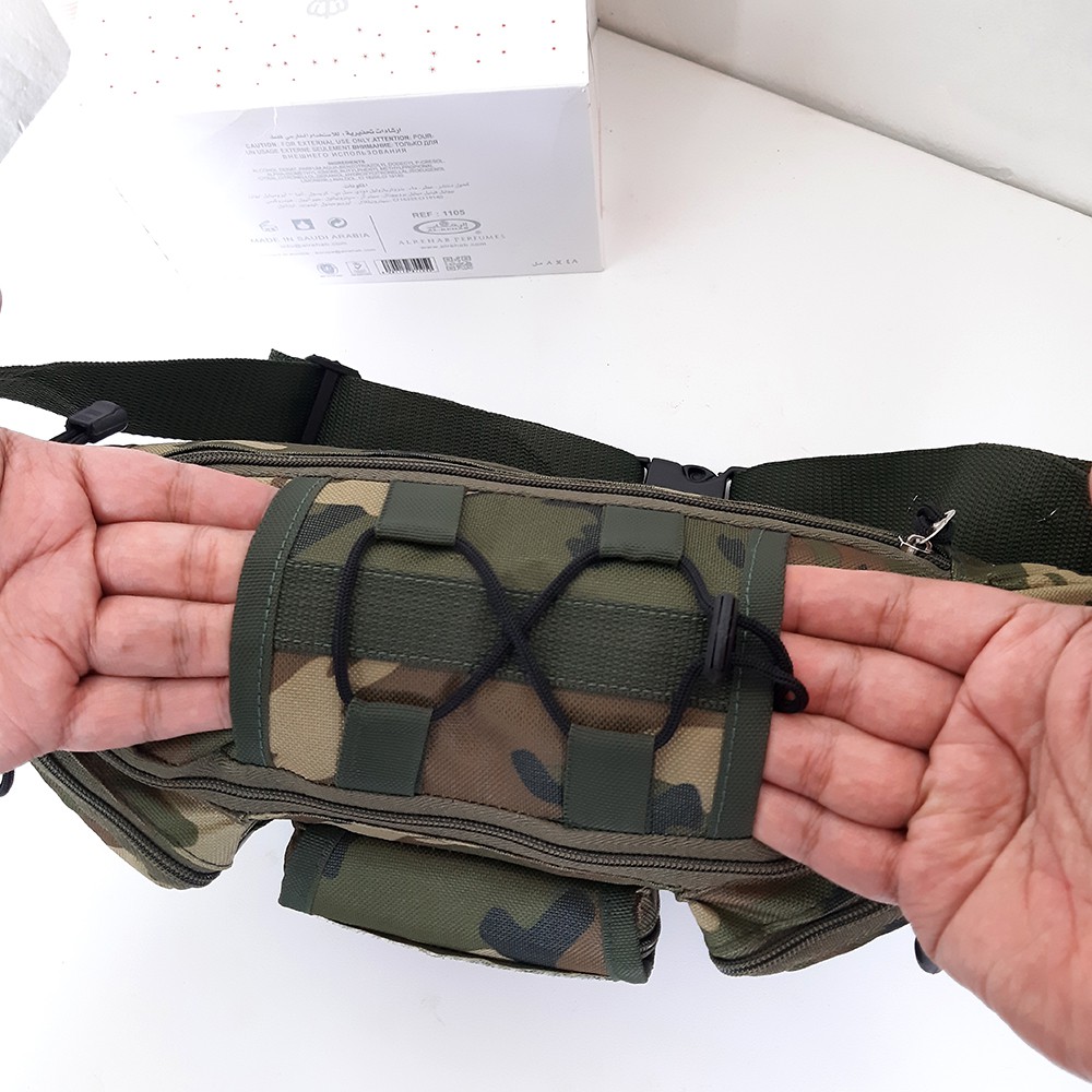 Tas Pinggang Pria Selempang Army Tactical untuk Tentara