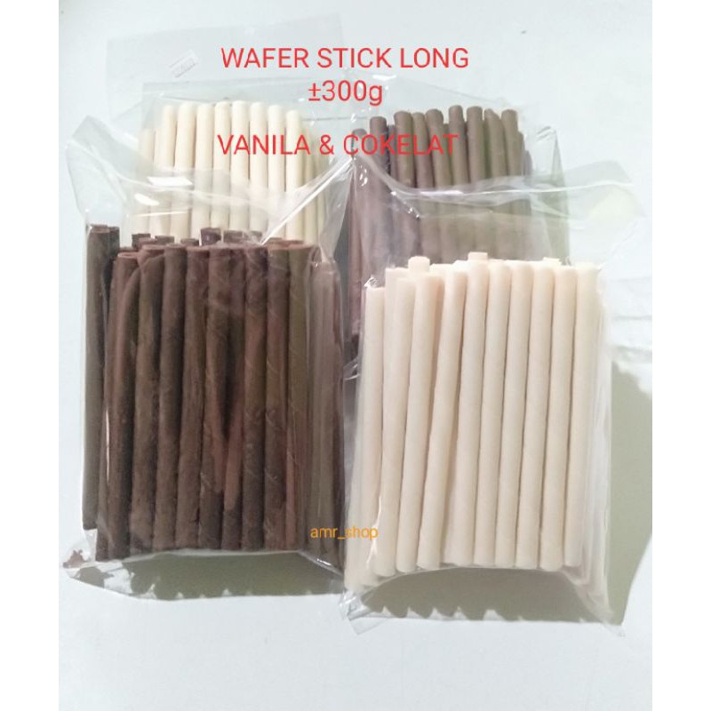 

Wafer Stick Long Cokelat/Vanila Murah!!