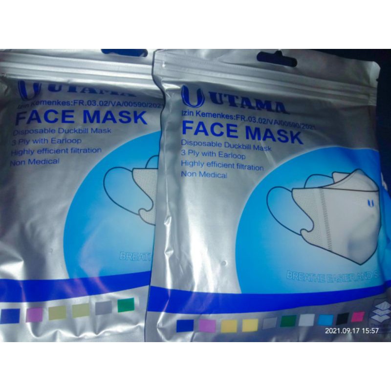 MASKER DUCKBILL masker murah masker tebal