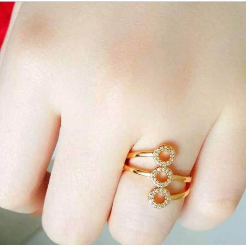 CINCIN PERMATA BULAT Xuping COLEXTION