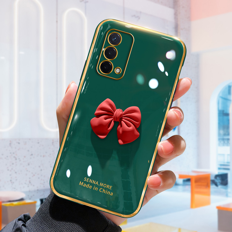 Case Oppo A16 A74 A54 A93 A15 A15s A12 A53 A31 A33 A9 A5 2020 A52 A92 A7 A5s A3s A12e A11k A83 A39 A57 F11 Pro F9 Pro F7 F5 F1s F1 Plus F3 Plus Simple Bow Soft Phone case-5
