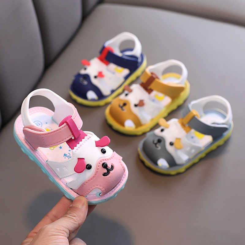 Sepatu Bayi Prewalker Sandal Anak Import Dog Cute 6-24 Bulan