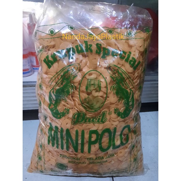 

Kerupuk mini polo mentah 500 Gram (1/2 Kg)