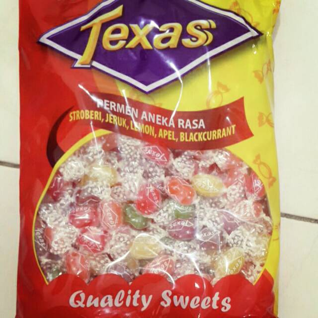 

Texas Liliput 525gr permen aneka rasa