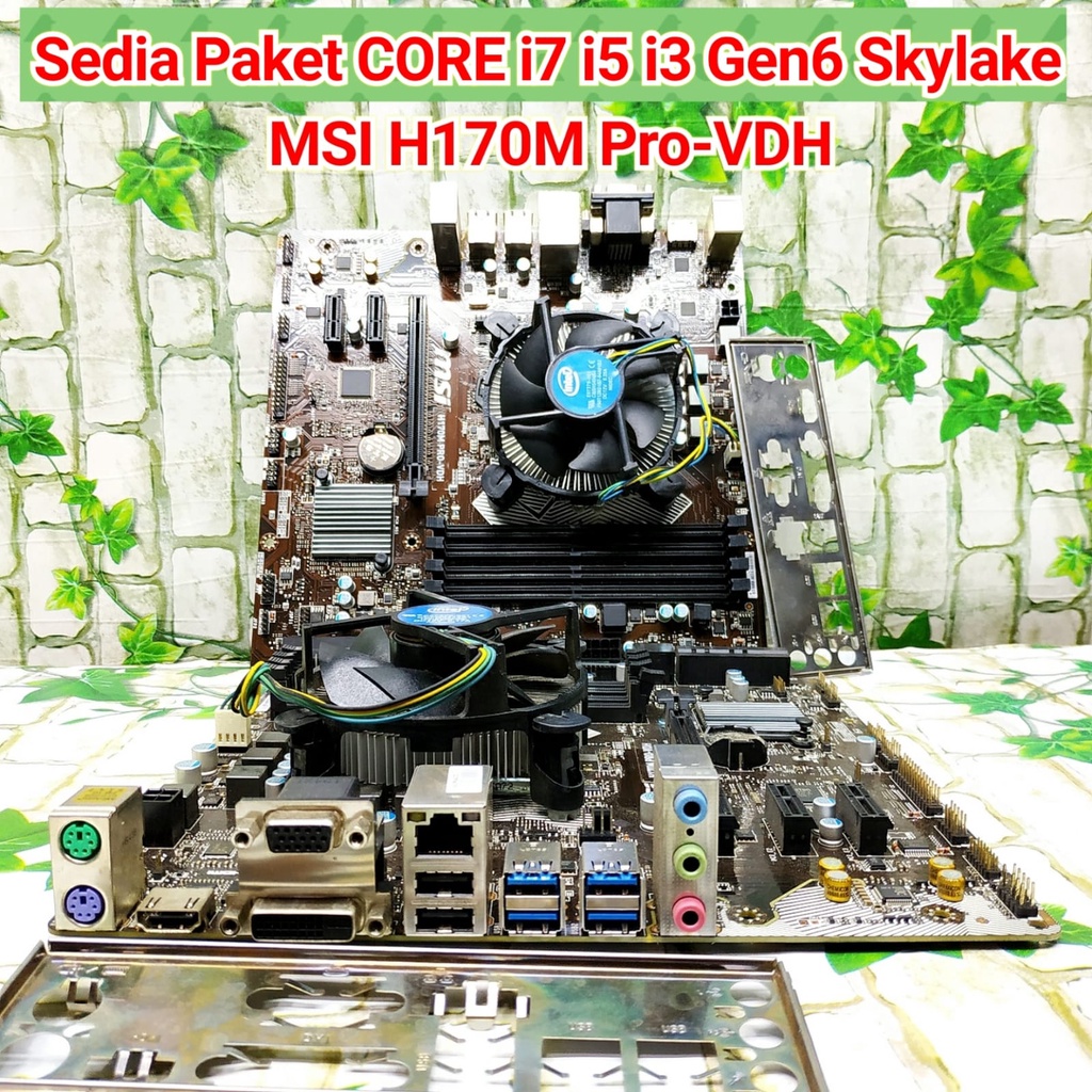 Motherboard Processor Core i7 Core i5 Core i3 Gen6 Skylake Murah Berkualitas Bergaransi