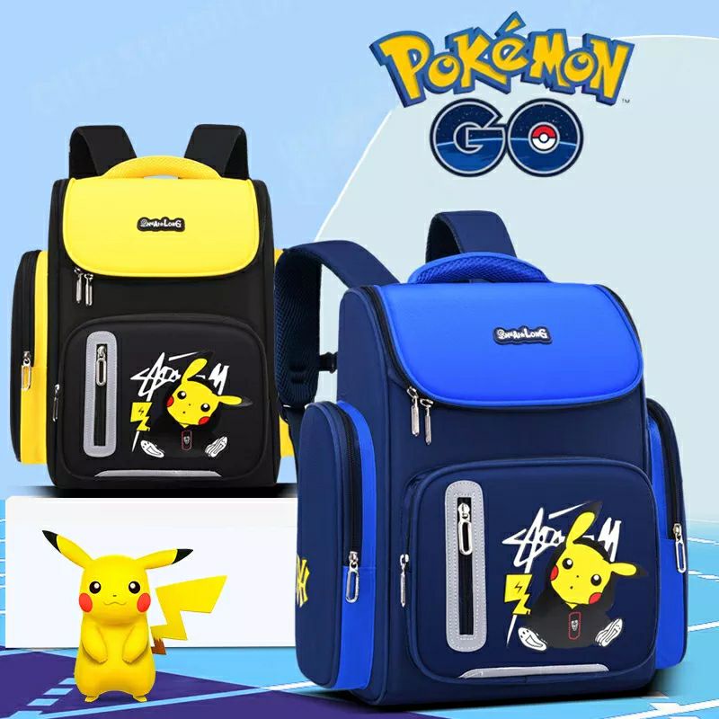 Tas Sekolah Anak Sd Smp Sma Pokemon Tas Sekolah Anak Laki Laki / Perempuan