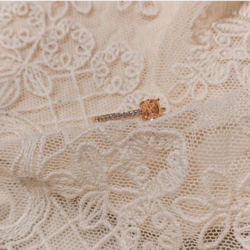 Cincin SDW Gold Morganite #RI210401