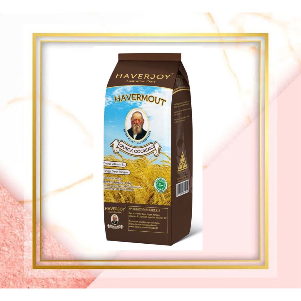

Haverjoy Quick Cooking Oats 1 kg